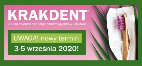 Targi KRAKDENT przełożone na kolejny termin